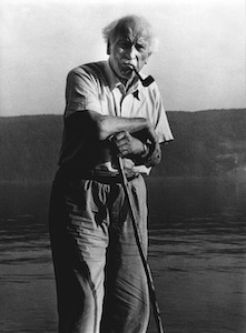 C.G. Jung at Bollingen